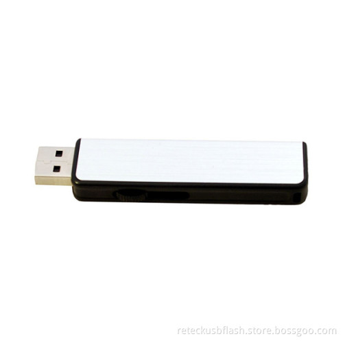 Real Capacity Metal Silver USB Memory Stick